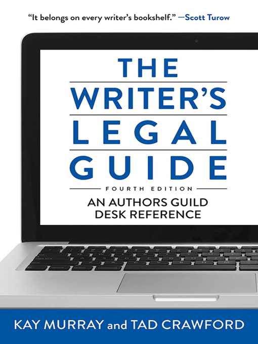 Title details for The Writer's Legal Guide by Tad Crawford - Available